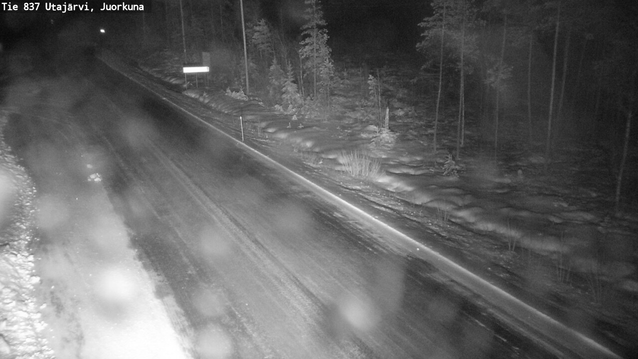 Kelikamerat Kuva Tie 837 Utajärvi, Juorkuna, Utajärvi, Pohjois-Pohjanmaa