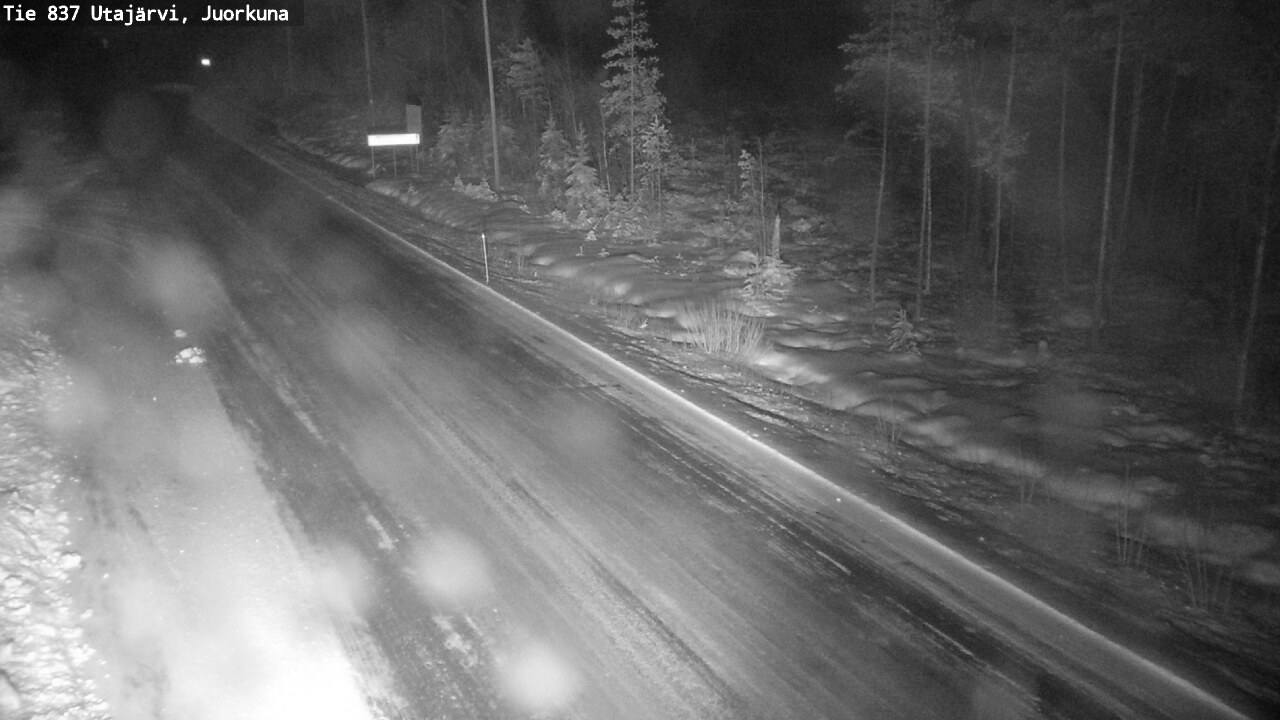 Kelikamerat Kuva Tie 837 Utajärvi, Juorkuna, Utajärvi, Pohjois-Pohjanmaa