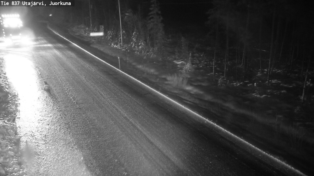 Kelikamerat Kuva Tie 837 Utajärvi, Juorkuna, Utajärvi, Pohjois-Pohjanmaa