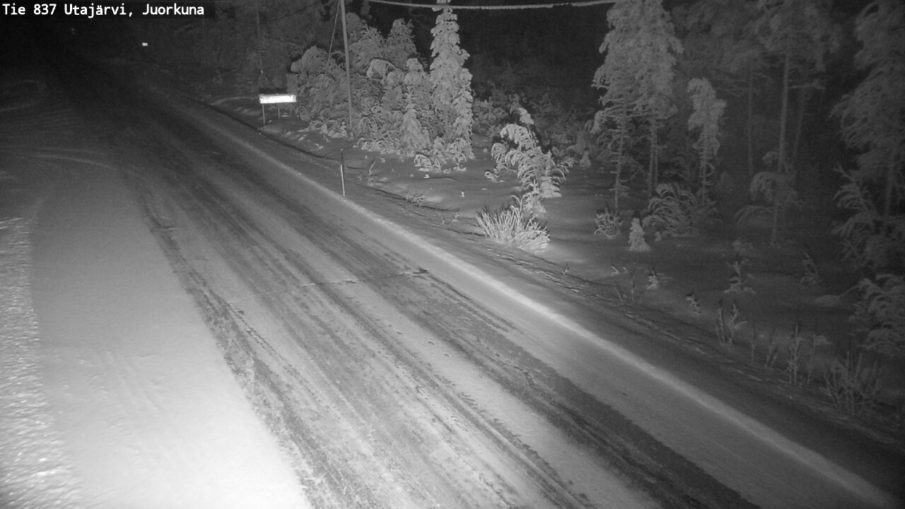 Kelikamerat Kuva Tie 837 Utajärvi, Juorkuna, Utajärvi, Pohjois-Pohjanmaa