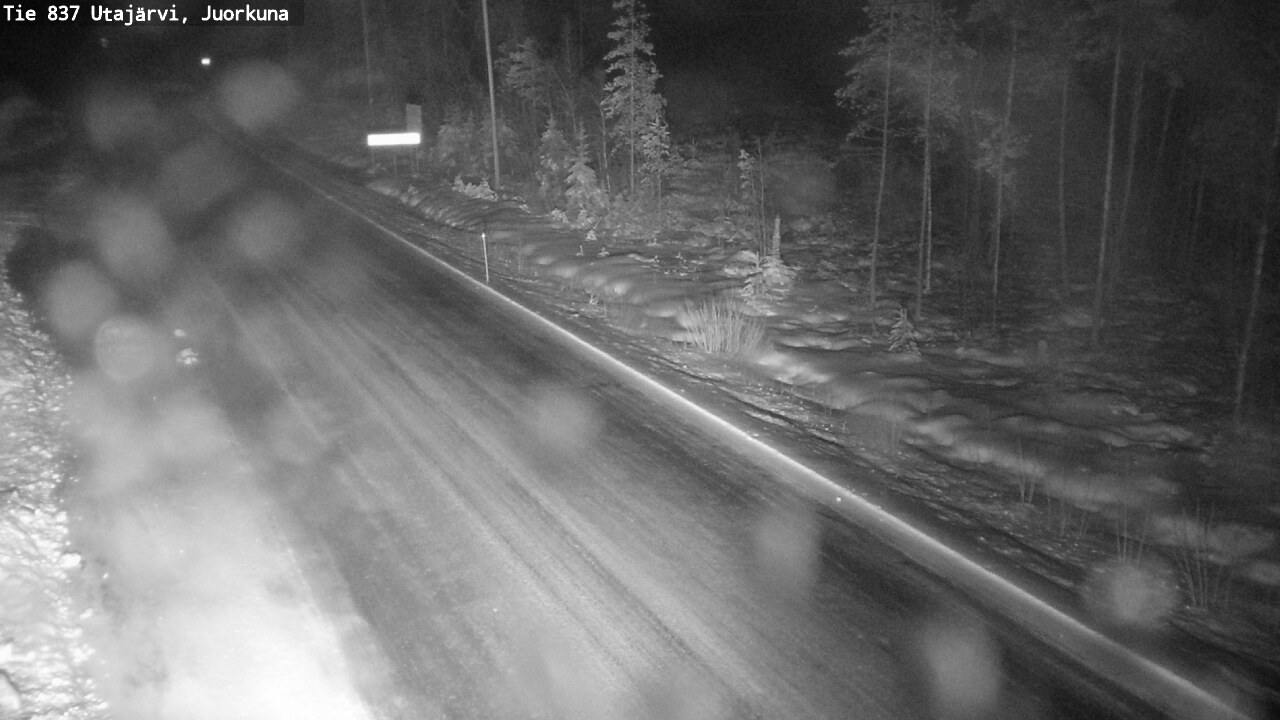 Kelikamerat Kuva Tie 837 Utajärvi, Juorkuna, Utajärvi, Pohjois-Pohjanmaa