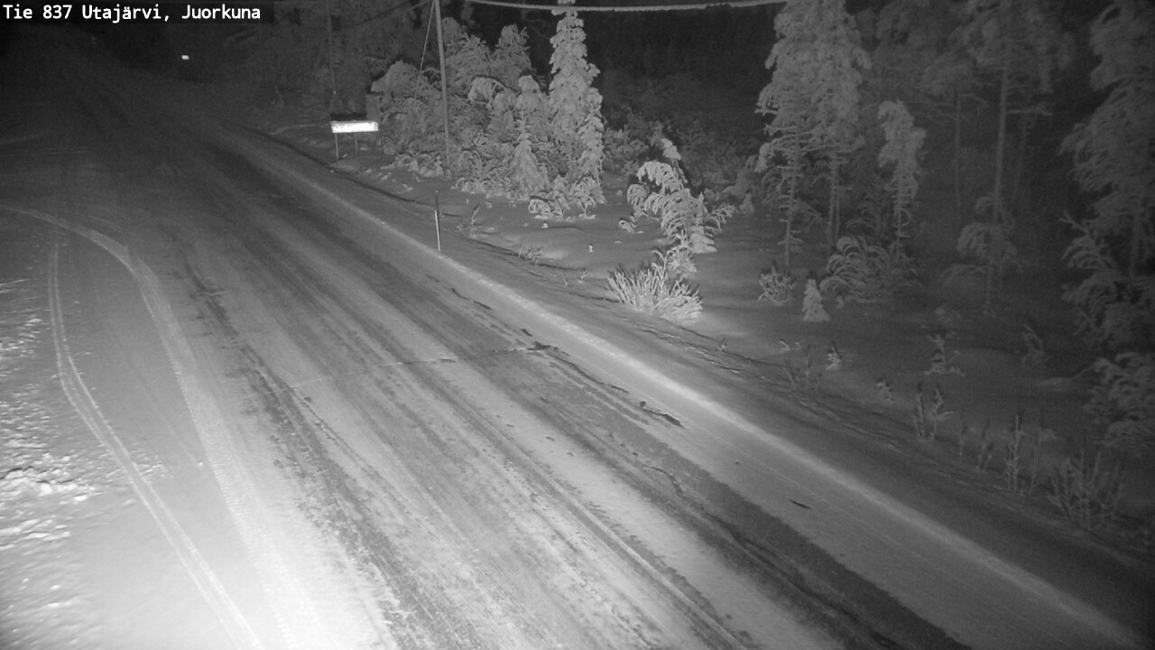 Kelikamerat Kuva Tie 837 Utajärvi, Juorkuna, Utajärvi, Pohjois-Pohjanmaa