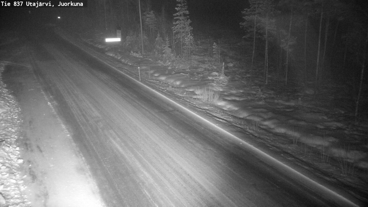 Kelikamerat Kuva Tie 837 Utajärvi, Juorkuna, Utajärvi, Pohjois-Pohjanmaa