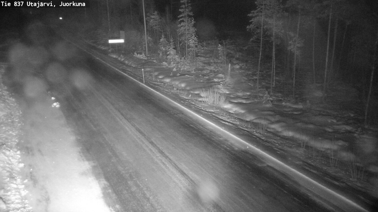 Kelikamerat Kuva Tie 837 Utajärvi, Juorkuna, Utajärvi, Pohjois-Pohjanmaa