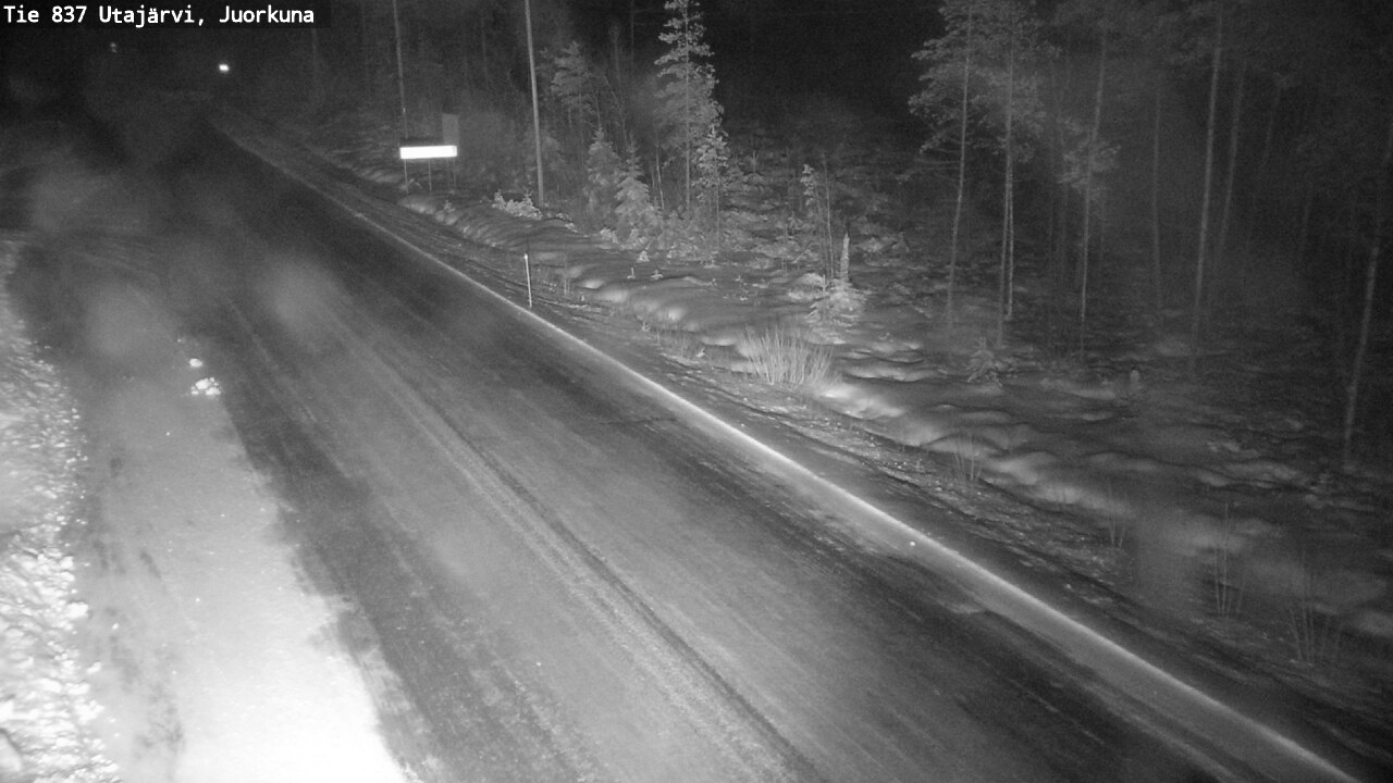 Kelikamerat Kuva Tie 837 Utajärvi, Juorkuna, Utajärvi, Pohjois-Pohjanmaa