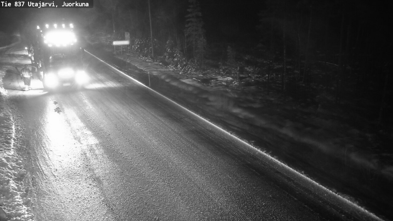 Kelikamerat Kuva Tie 837 Utajärvi, Juorkuna, Utajärvi, Pohjois-Pohjanmaa