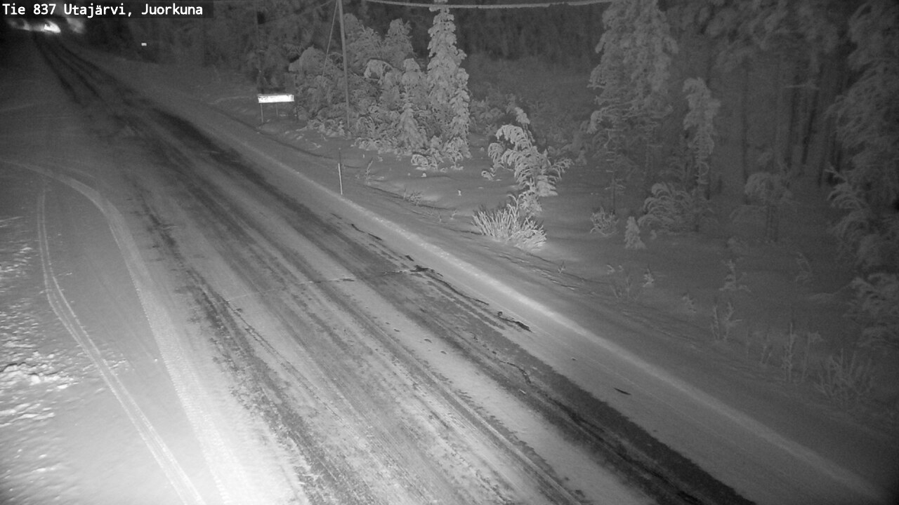 Kelikamerat Kuva Tie 837 Utajärvi, Juorkuna, Utajärvi, Pohjois-Pohjanmaa