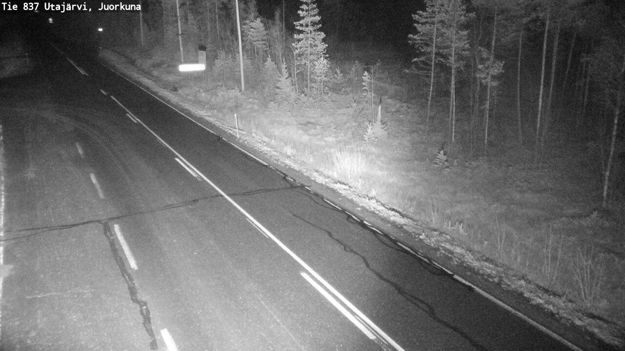 Kelikamerat Kuva Tie 837 Utajärvi, Juorkuna, Utajärvi, Pohjois-Pohjanmaa