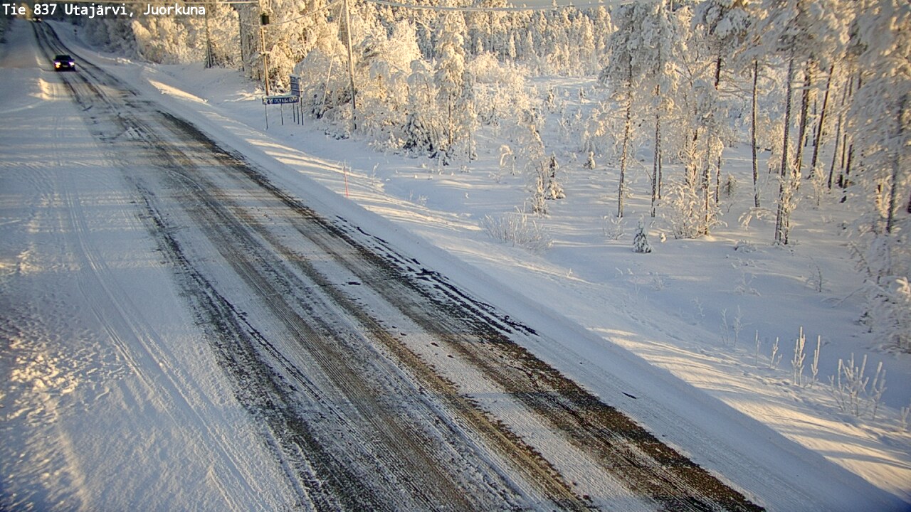 Kelikamerat Kuva Tie 837 Utajärvi, Juorkuna, Utajärvi, Pohjois-Pohjanmaa