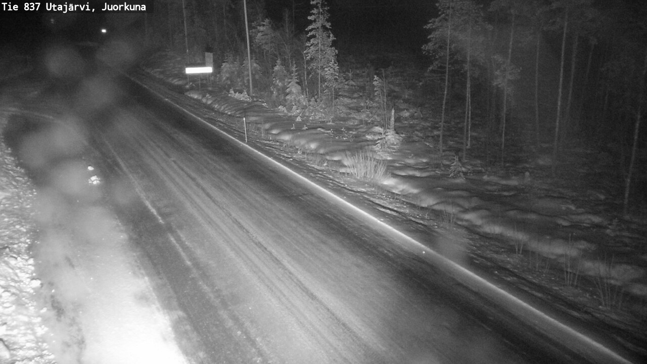 Kelikamerat Kuva Tie 837 Utajärvi, Juorkuna, Utajärvi, Pohjois-Pohjanmaa