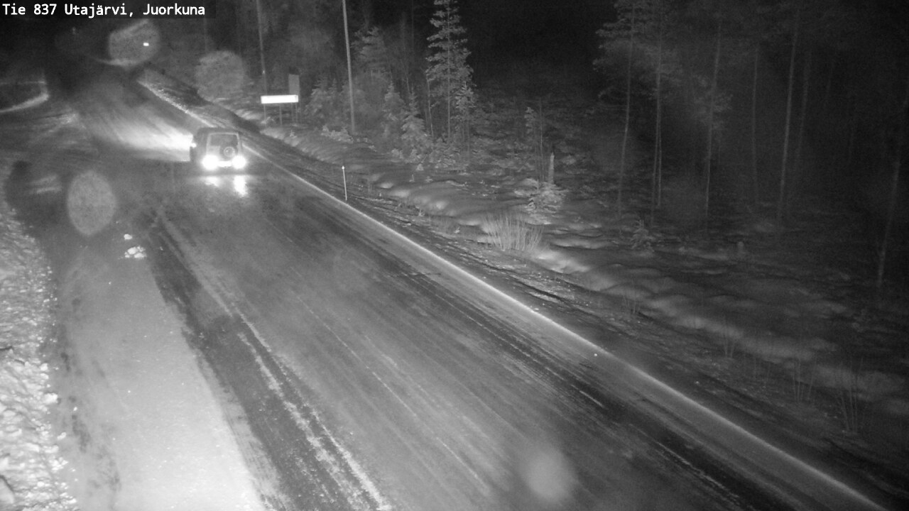 Kelikamerat Kuva Tie 837 Utajärvi, Juorkuna, Utajärvi, Pohjois-Pohjanmaa