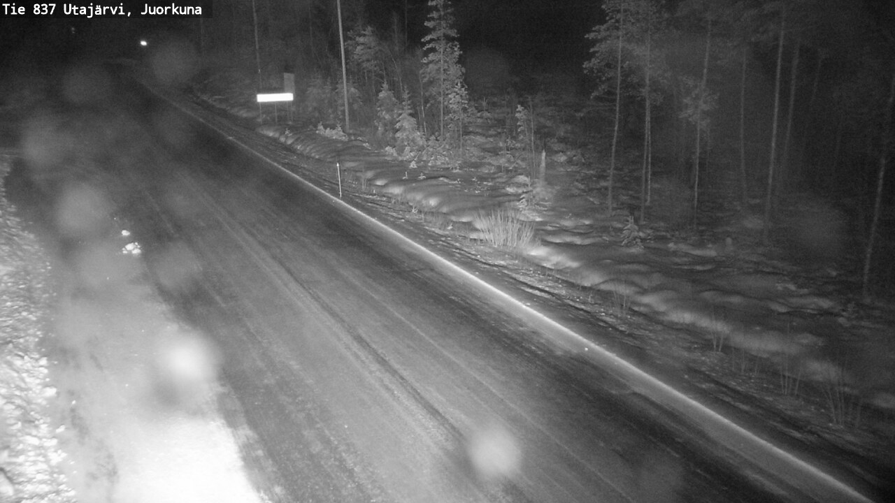 Kelikamerat Kuva Tie 837 Utajärvi, Juorkuna, Utajärvi, Pohjois-Pohjanmaa