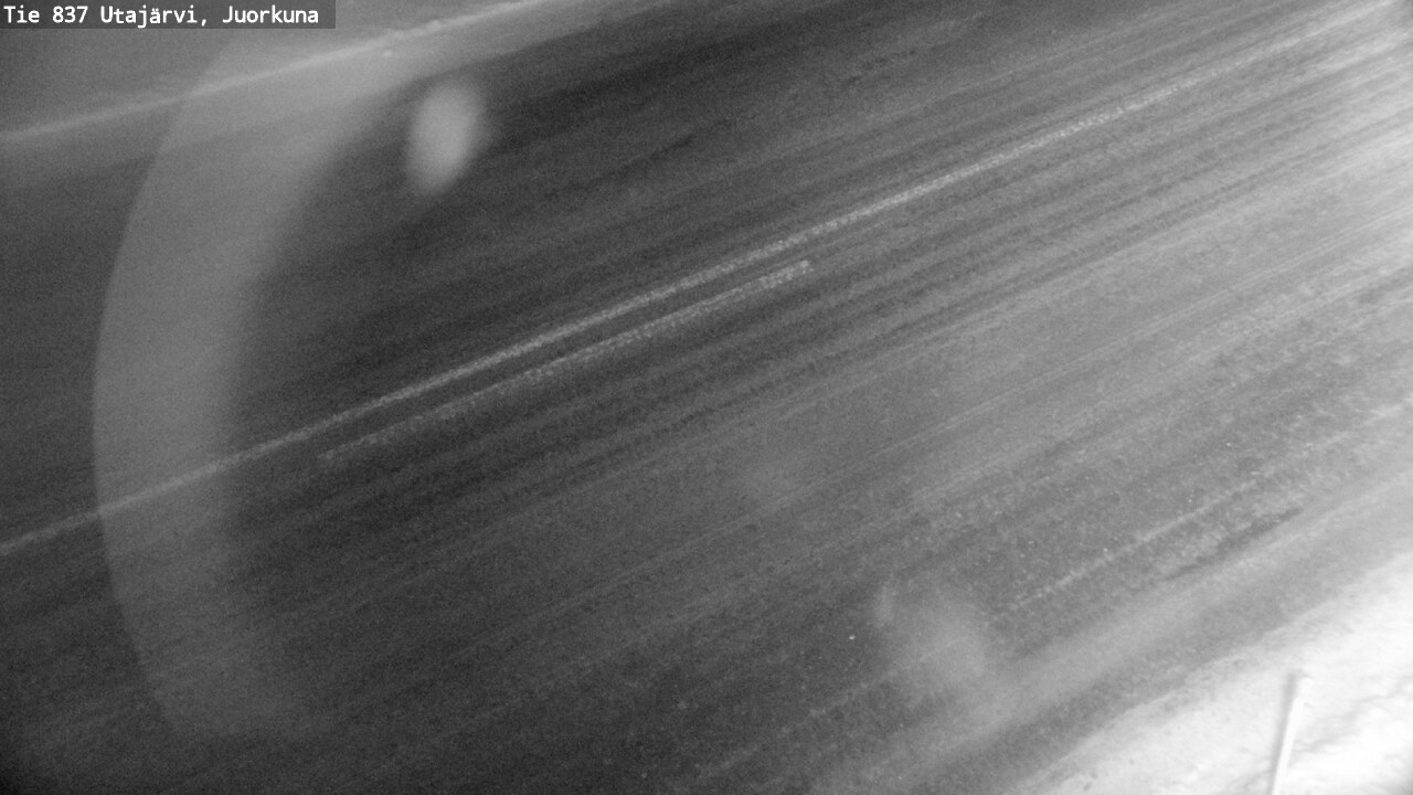 Weather Camera Image Road 837 Utajärvi, Juorkuna, Utajärvi, Pohjois-Pohjanmaa