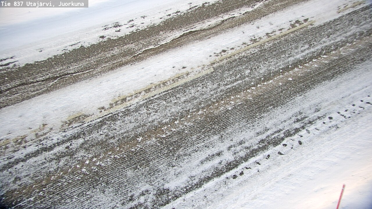Kelikamerat Kuva Tie 837 Utajärvi, Juorkuna, Utajärvi, Pohjois-Pohjanmaa