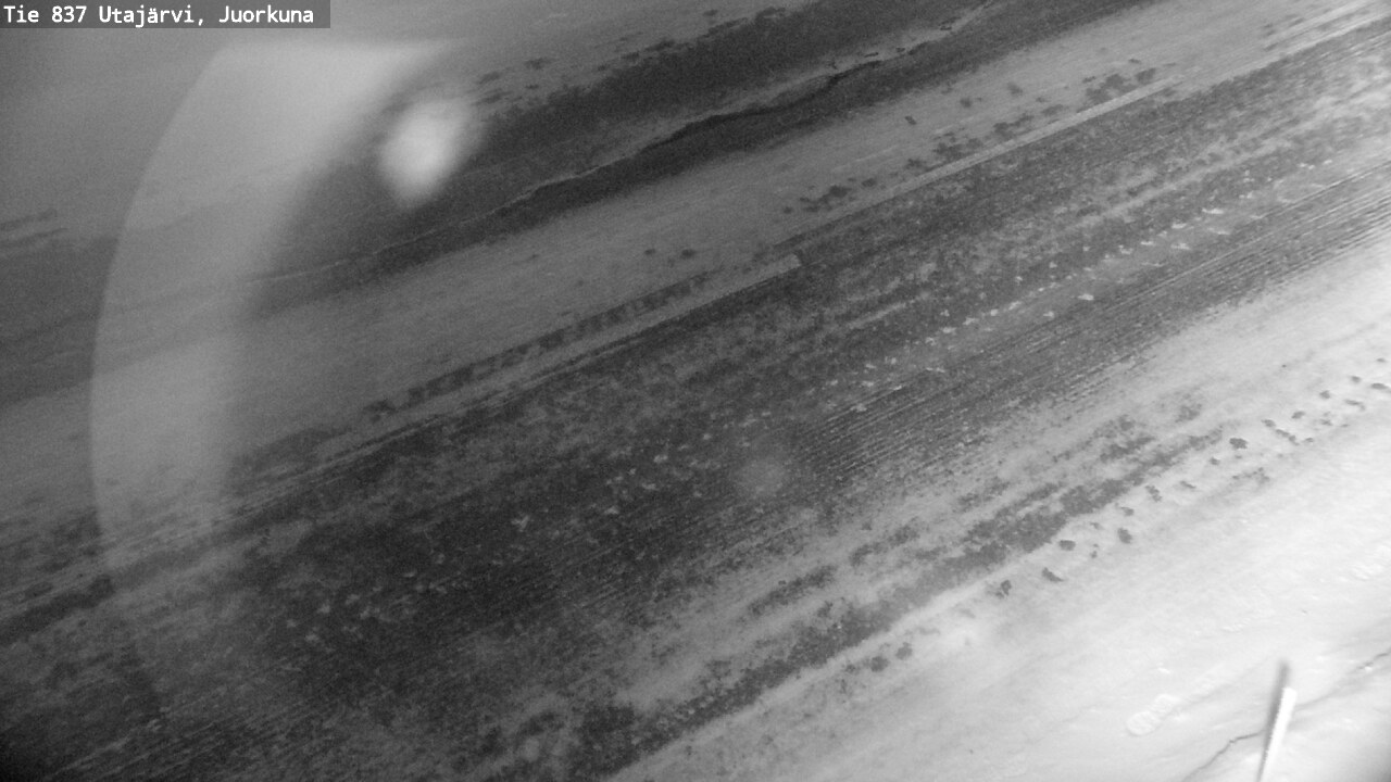 Weather Camera Image Road 837 Utajärvi, Juorkuna, Utajärvi, Pohjois-Pohjanmaa