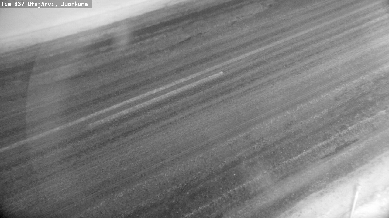 Weather Camera Image Road 837 Utajärvi, Juorkuna, Utajärvi, Pohjois-Pohjanmaa