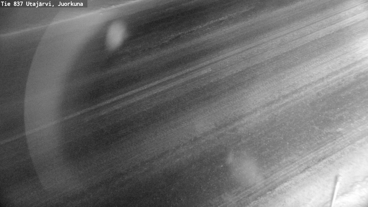 Weather Camera Image Väg 837 Utajärvi, Juorkuna, Utajärvi, Pohjois-Pohjanmaa