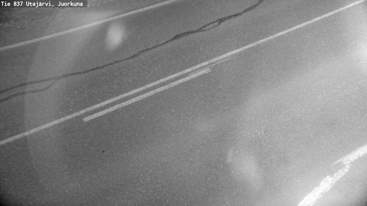 Weather Camera Image Road 837 Utajärvi, Juorkuna, Utajärvi, Pohjois-Pohjanmaa