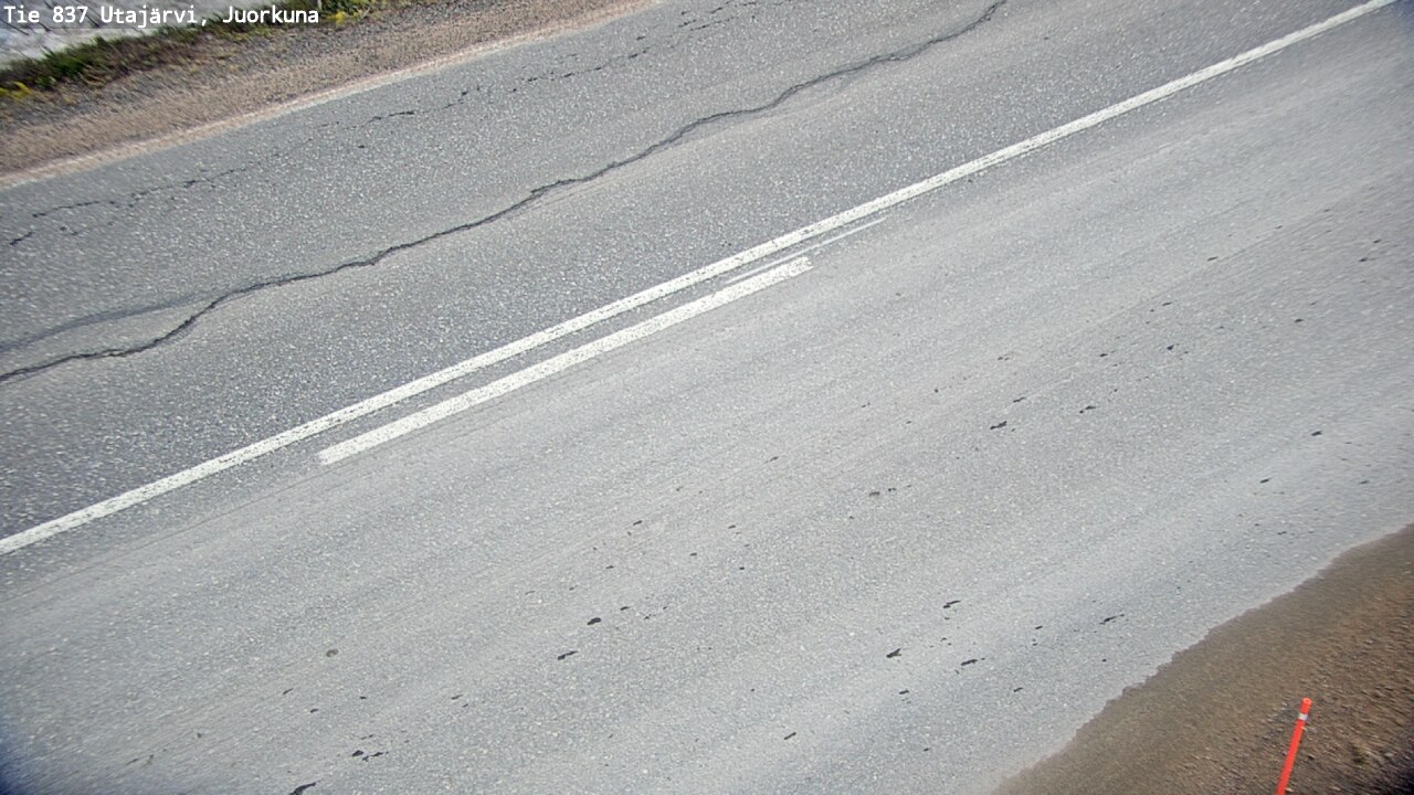Weather Camera Image Road 837 Utajärvi, Juorkuna, Utajärvi, Pohjois-Pohjanmaa