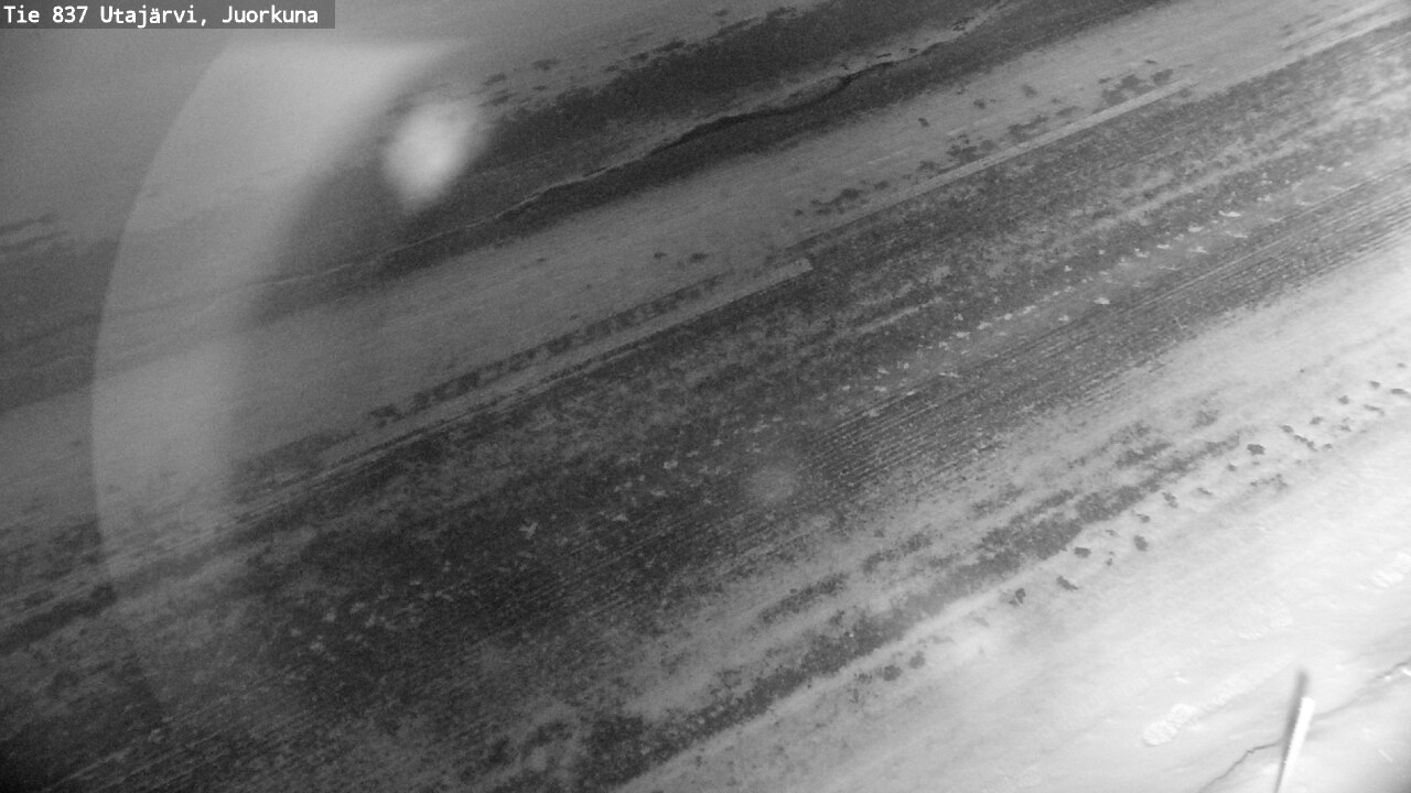Weather Camera Image Road 837 Utajärvi, Juorkuna, Utajärvi, Pohjois-Pohjanmaa