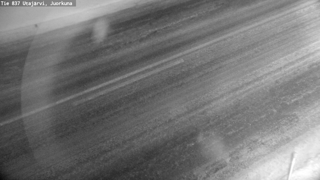 Weather Camera Image Väg 837 Utajärvi, Juorkuna, Utajärvi, Pohjois-Pohjanmaa