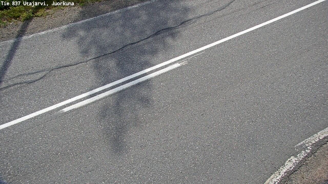 Weather Camera Image Road 837 Utajärvi, Juorkuna, Utajärvi, Pohjois-Pohjanmaa