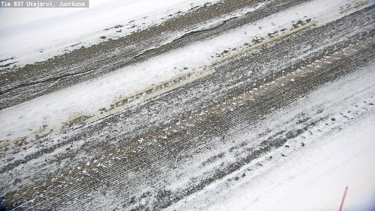 Kelikamerat Kuva Tie 837 Utajärvi, Juorkuna, Utajärvi, Pohjois-Pohjanmaa