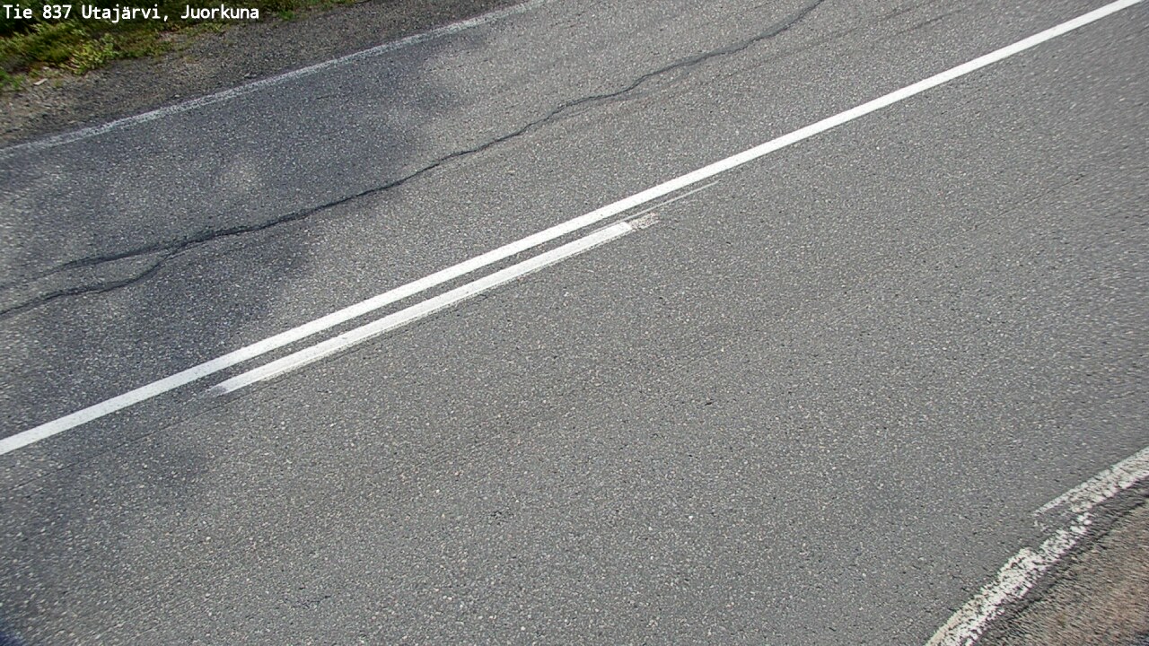 Weather Camera Image Road 837 Utajärvi, Juorkuna, Utajärvi, Pohjois-Pohjanmaa