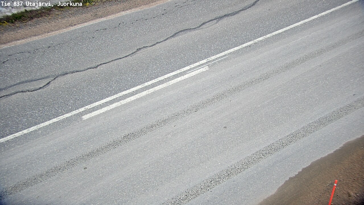 Weather Camera Image Road 837 Utajärvi, Juorkuna, Utajärvi, Pohjois-Pohjanmaa