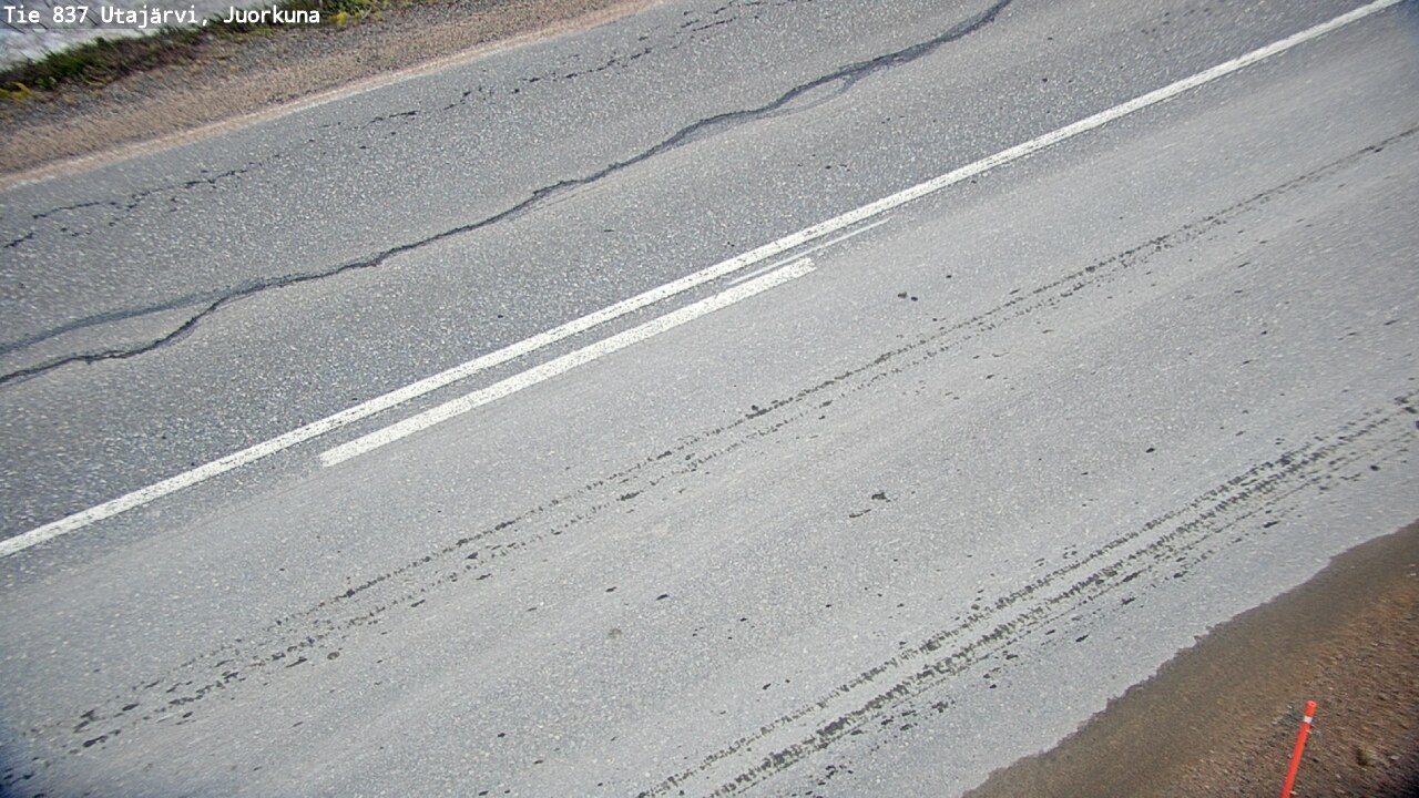 Weather Camera Image Road 837 Utajärvi, Juorkuna, Utajärvi, Pohjois-Pohjanmaa