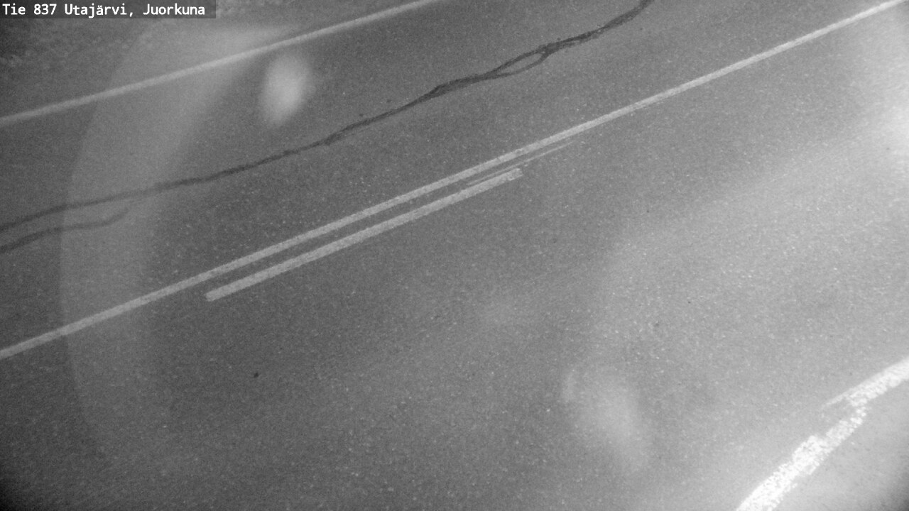 Weather Camera Image Road 837 Utajärvi, Juorkuna, Utajärvi, Pohjois-Pohjanmaa