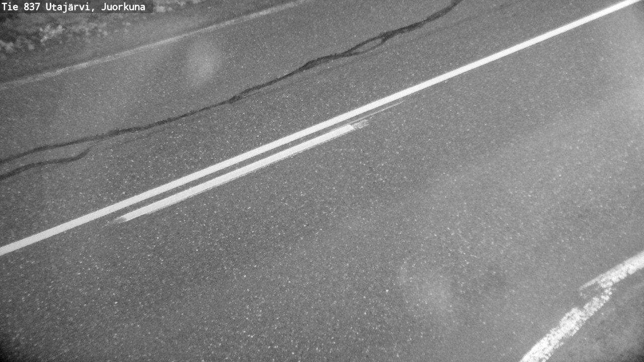 Weather Camera Image Road 837 Utajärvi, Juorkuna, Utajärvi, Pohjois-Pohjanmaa