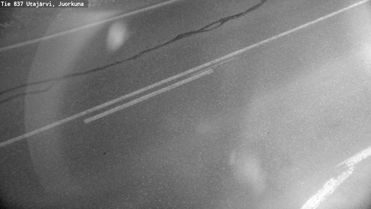 Weather Camera Image Road 837 Utajärvi, Juorkuna, Utajärvi, Pohjois-Pohjanmaa