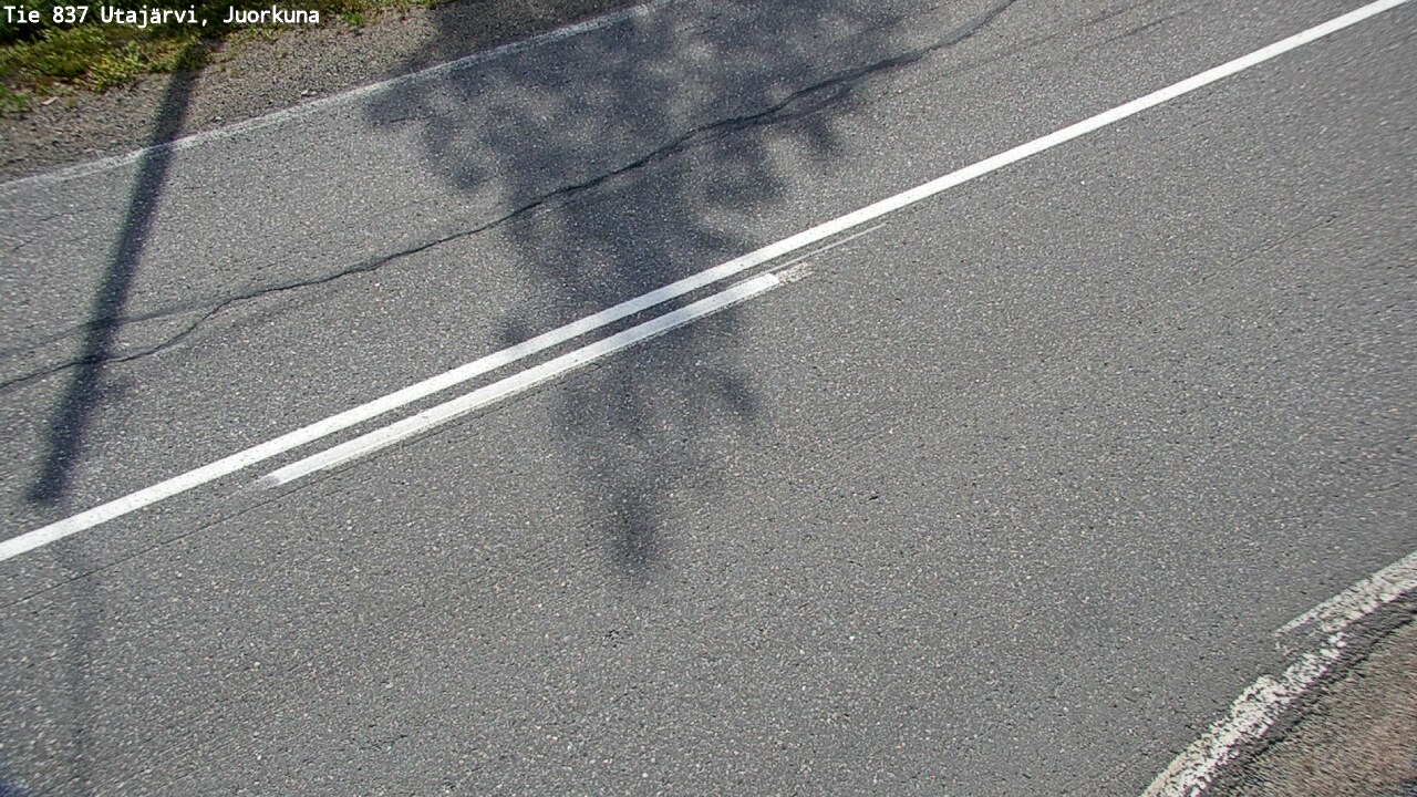 Weather Camera Image Road 837 Utajärvi, Juorkuna, Utajärvi, Pohjois-Pohjanmaa