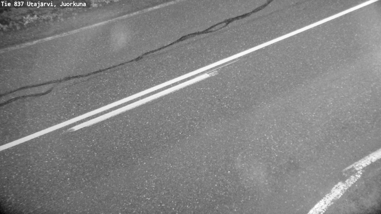 Weather Camera Image Road 837 Utajärvi, Juorkuna, Utajärvi, Pohjois-Pohjanmaa