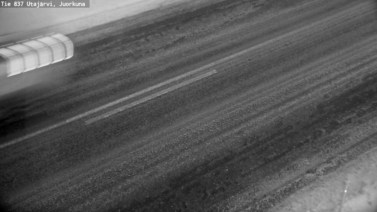 Weather Camera Image Road 837 Utajärvi, Juorkuna, Utajärvi, Pohjois-Pohjanmaa