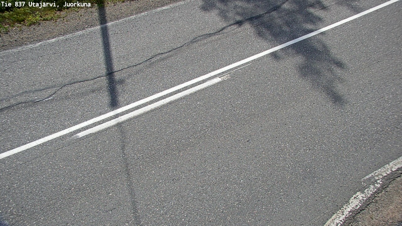 Weather Camera Image Road 837 Utajärvi, Juorkuna, Utajärvi, Pohjois-Pohjanmaa