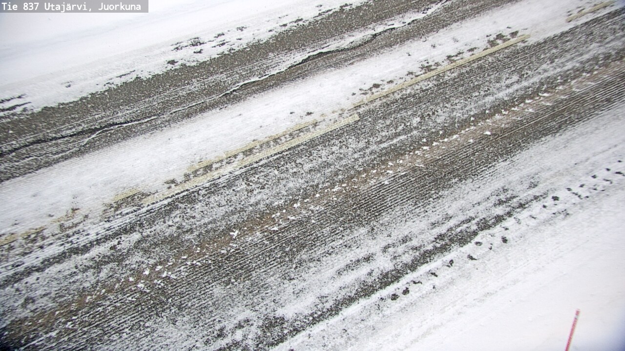 Kelikamerat Kuva Tie 837 Utajärvi, Juorkuna, Utajärvi, Pohjois-Pohjanmaa