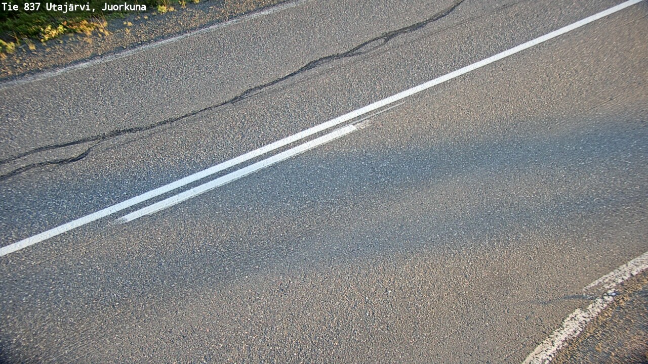 Weather Camera Image Road 837 Utajärvi, Juorkuna, Utajärvi, Pohjois-Pohjanmaa