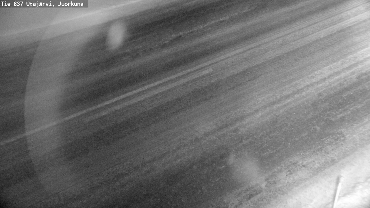Weather Camera Image Väg 837 Utajärvi, Juorkuna, Utajärvi, Pohjois-Pohjanmaa