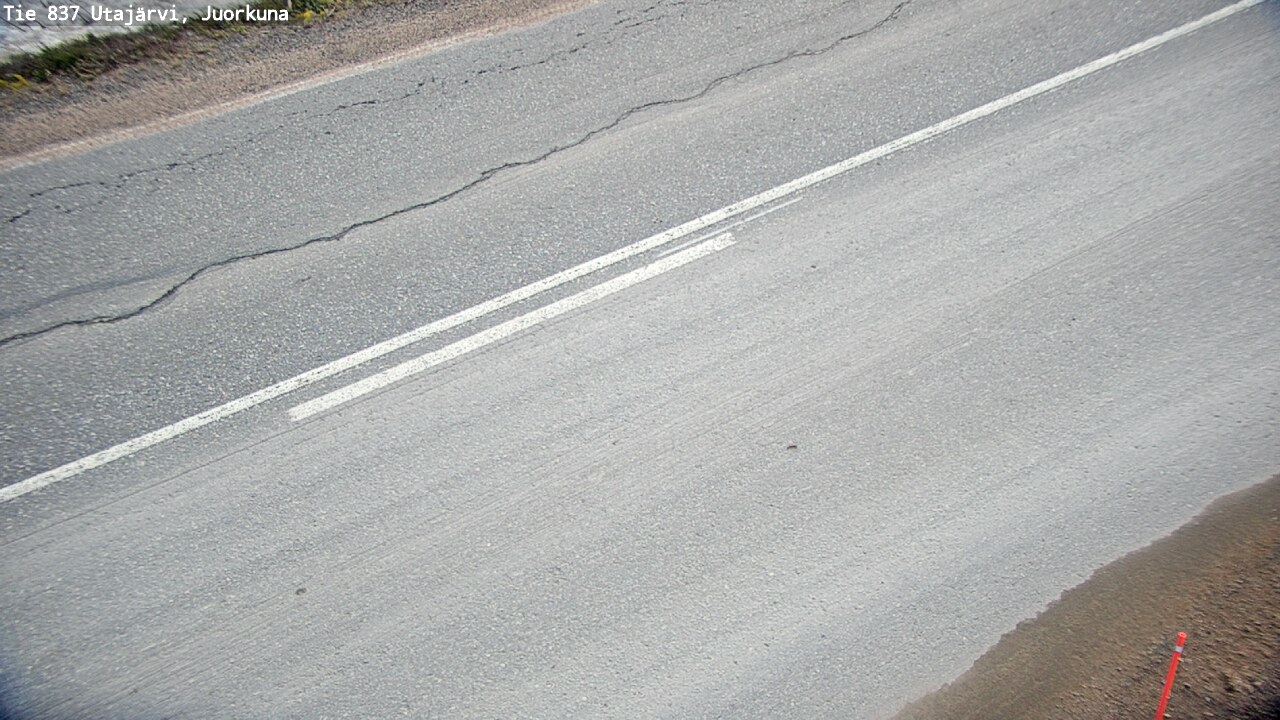 Weather Camera Image Road 837 Utajärvi, Juorkuna, Utajärvi, Pohjois-Pohjanmaa