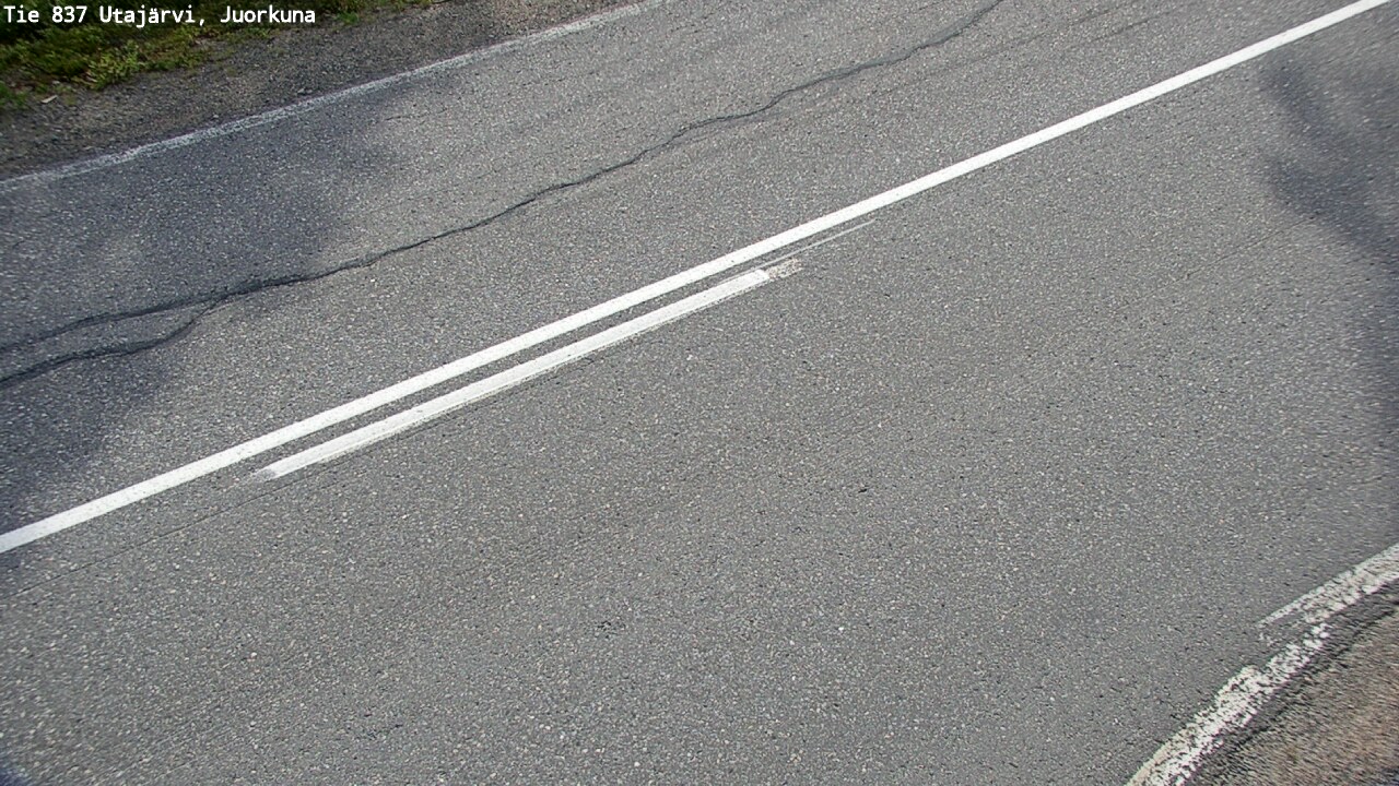 Weather Camera Image Road 837 Utajärvi, Juorkuna, Utajärvi, Pohjois-Pohjanmaa