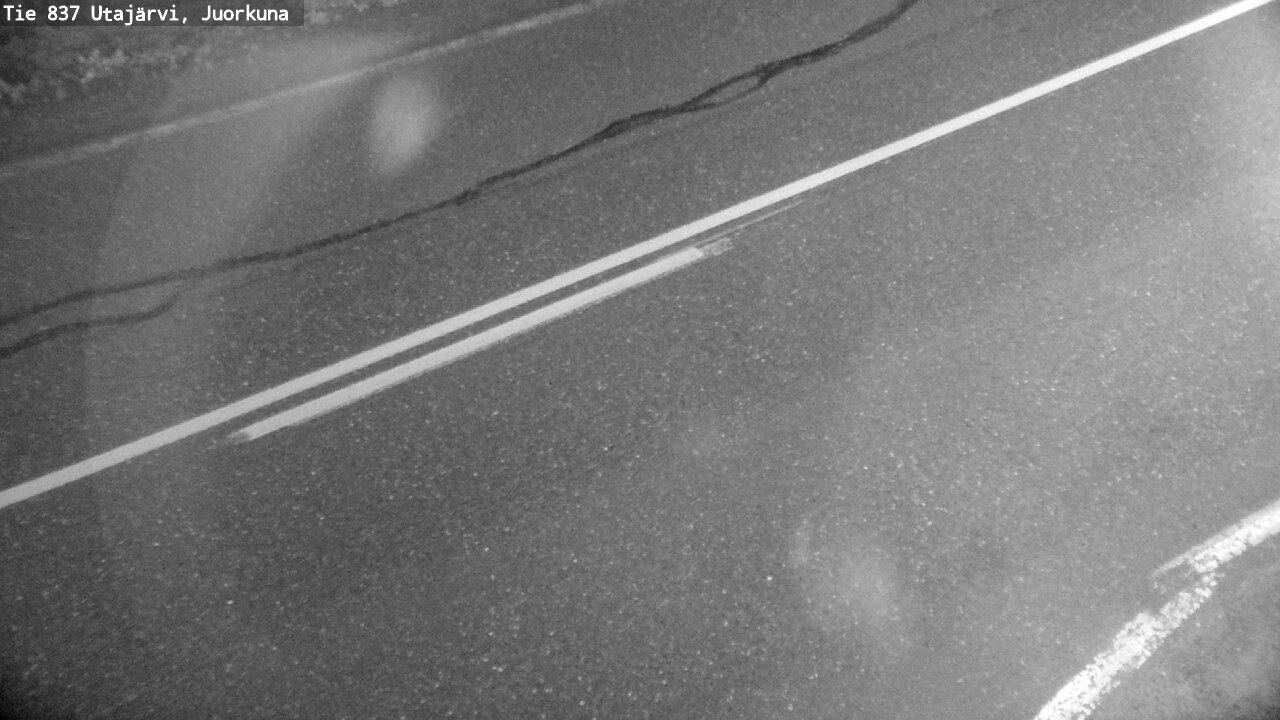 Weather Camera Image Road 837 Utajärvi, Juorkuna, Utajärvi, Pohjois-Pohjanmaa