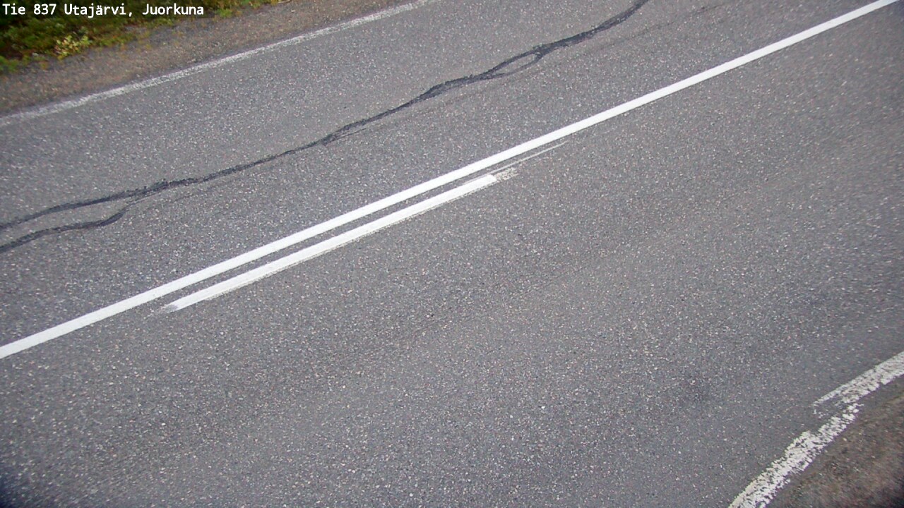 Weather Camera Image Road 837 Utajärvi, Juorkuna, Utajärvi, Pohjois-Pohjanmaa