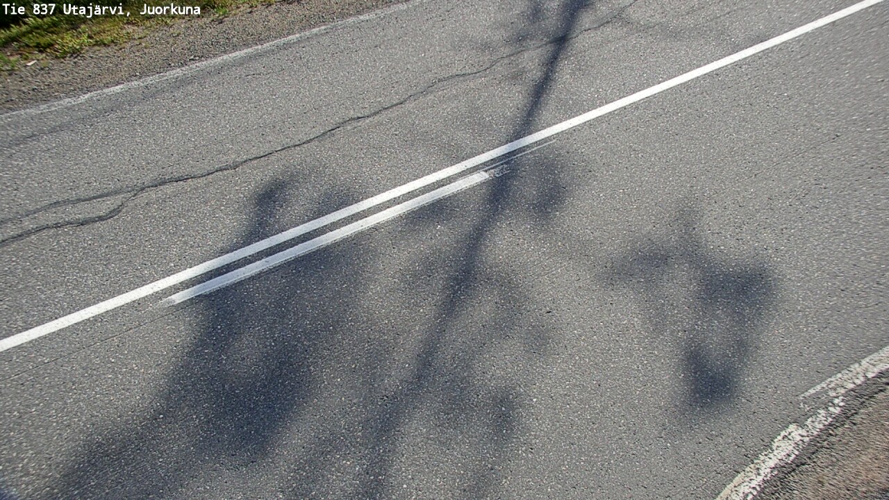 Weather Camera Image Road 837 Utajärvi, Juorkuna, Utajärvi, Pohjois-Pohjanmaa