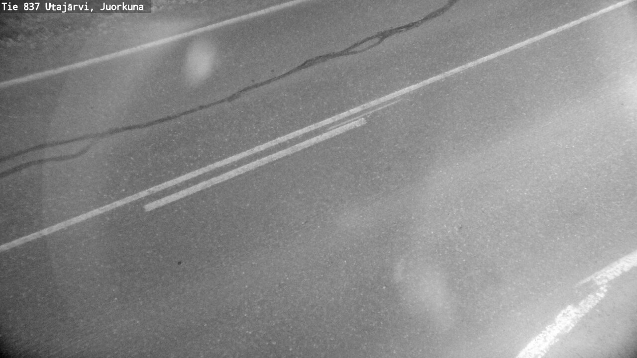 Weather Camera Image Road 837 Utajärvi, Juorkuna, Utajärvi, Pohjois-Pohjanmaa