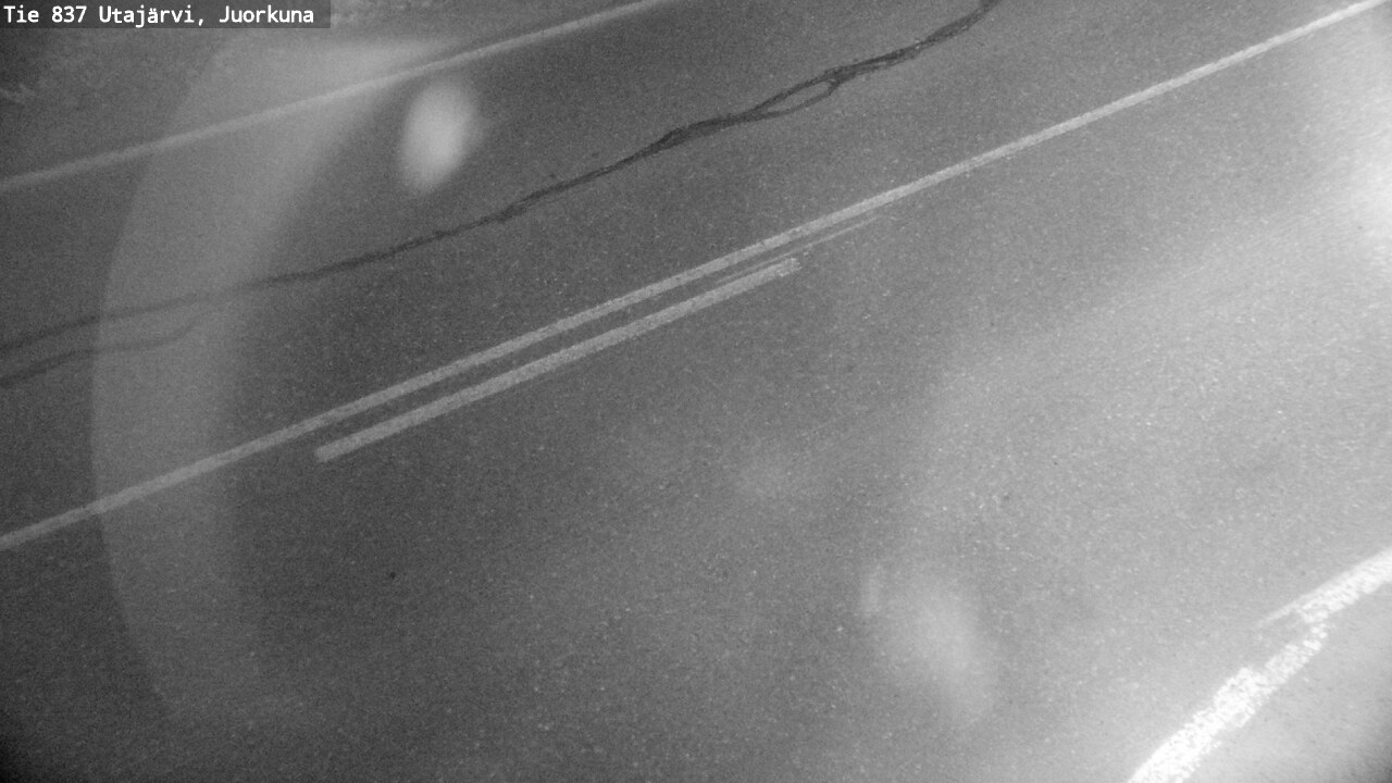 Weather Camera Image Road 837 Utajärvi, Juorkuna, Utajärvi, Pohjois-Pohjanmaa
