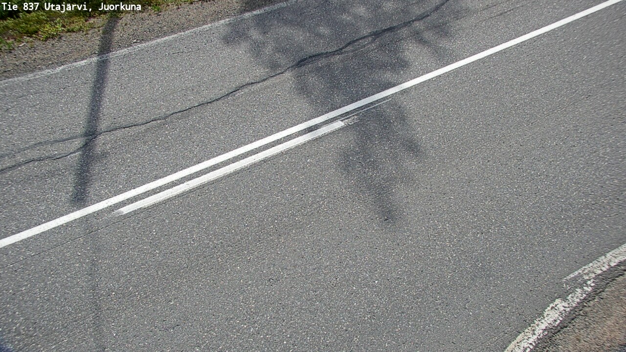 Weather Camera Image Road 837 Utajärvi, Juorkuna, Utajärvi, Pohjois-Pohjanmaa