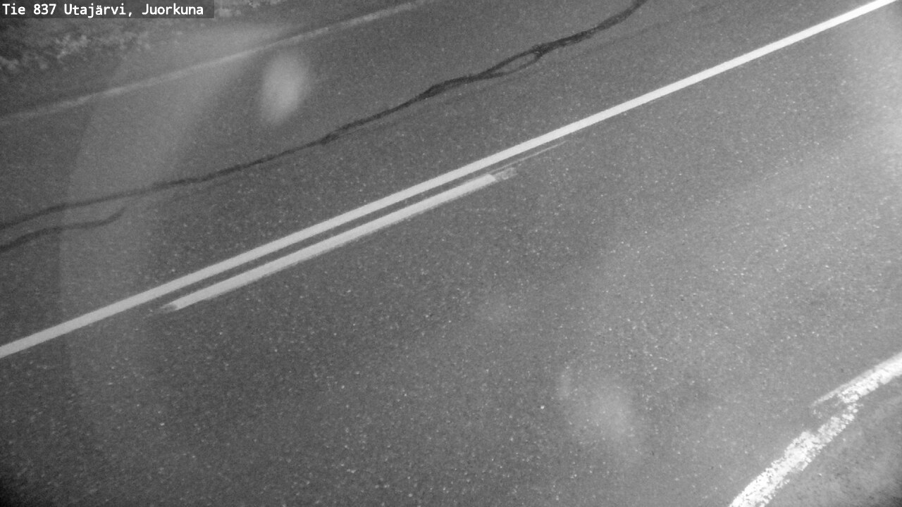 Weather Camera Image Road 837 Utajärvi, Juorkuna, Utajärvi, Pohjois-Pohjanmaa