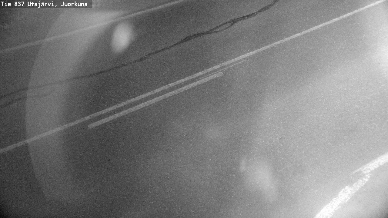Weather Camera Image Road 837 Utajärvi, Juorkuna, Utajärvi, Pohjois-Pohjanmaa